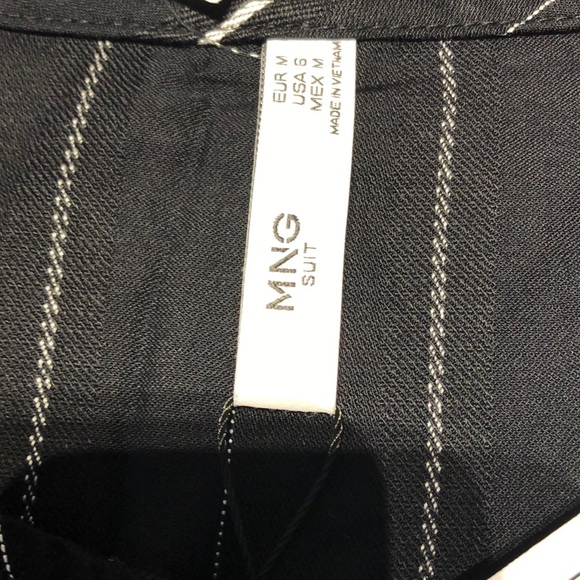 Mango Striped bow blouse - Picture 7 of 8